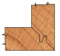 Verstek verlijmfrees voor CNC of topie