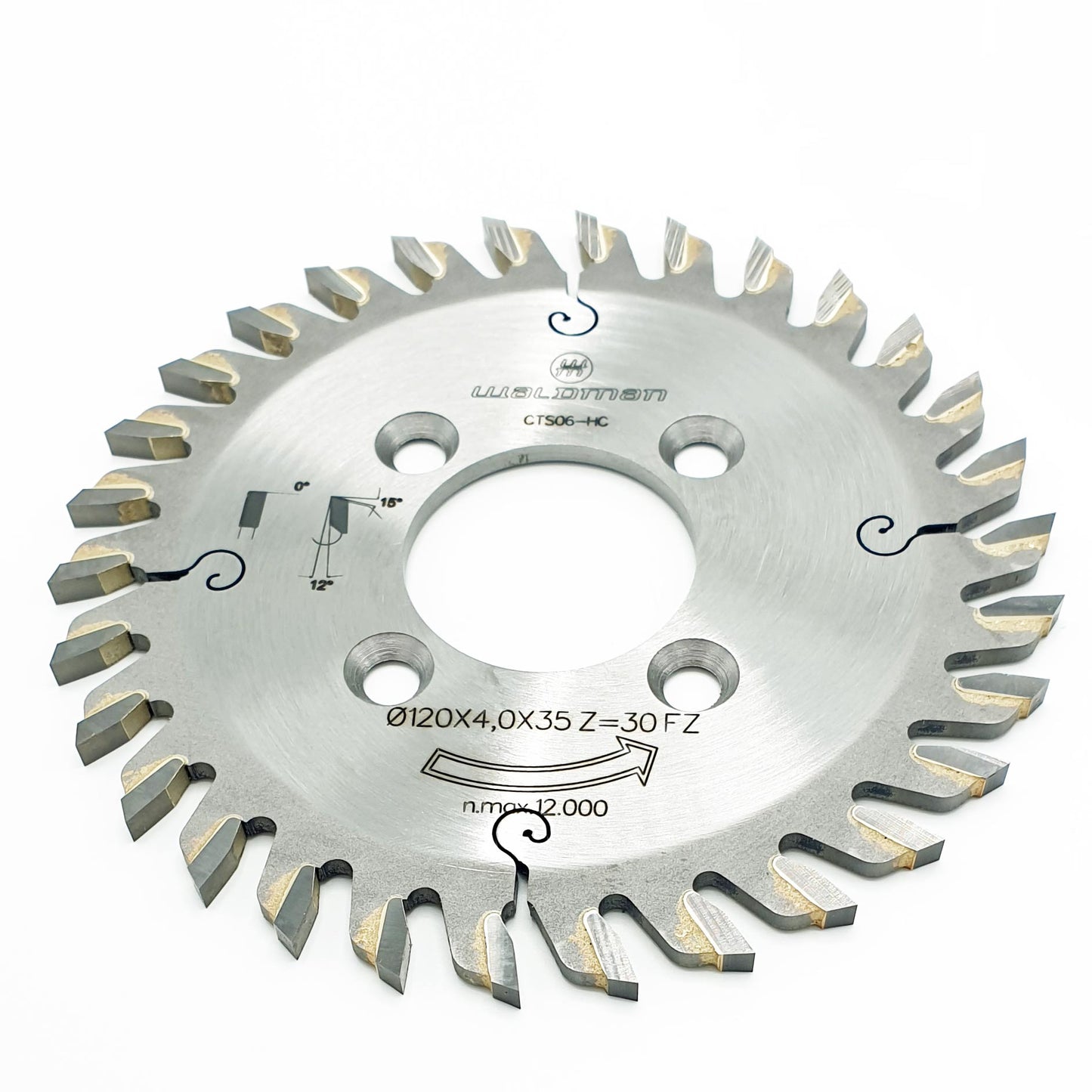 HW groefzaag D120*4.0*35 Z=30F + 4/M5/50 <- (Biesse/Cosmec)