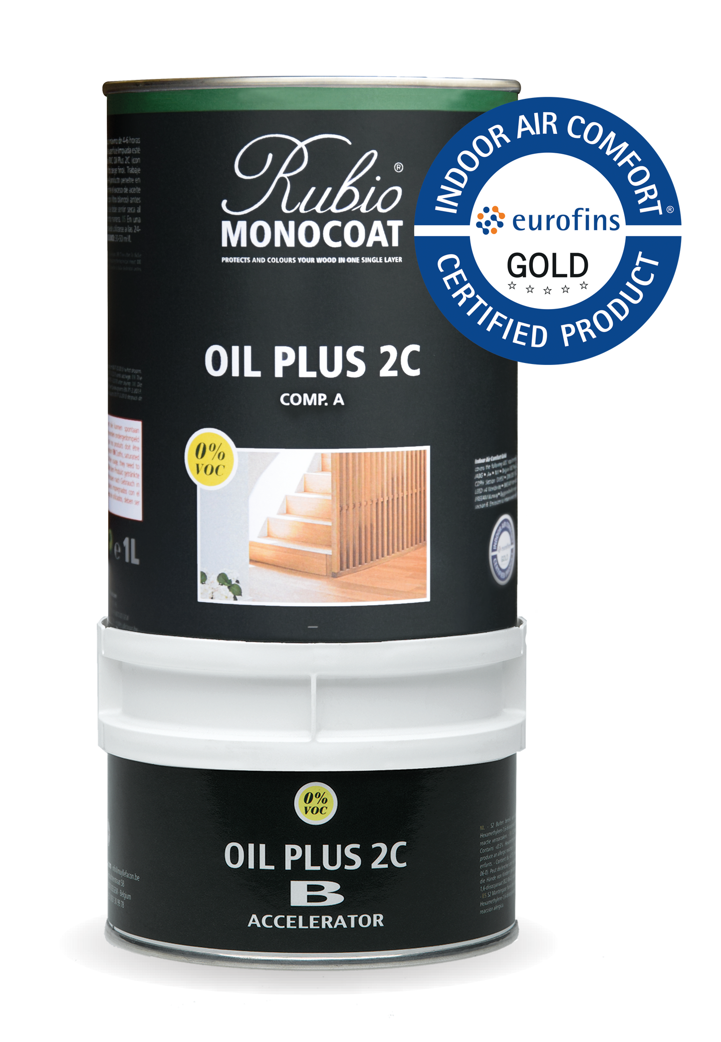 Rubio Monocoat Oil + 2C set - Goldlabel blik set 1.3 L