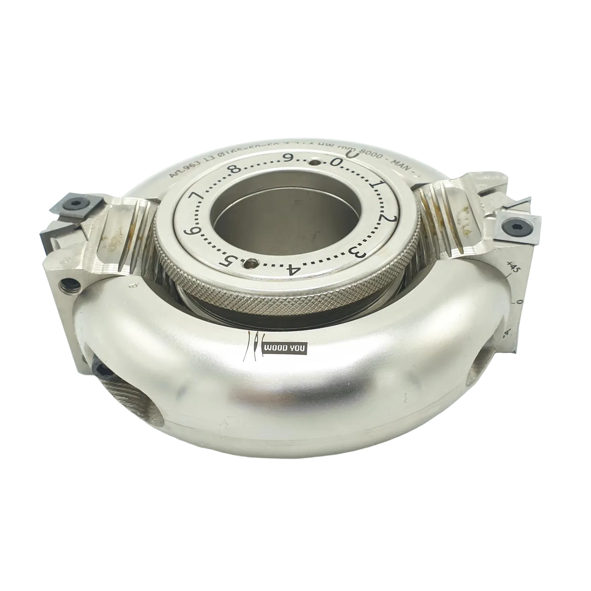 Zwenkmessenkop toupie 0-48°