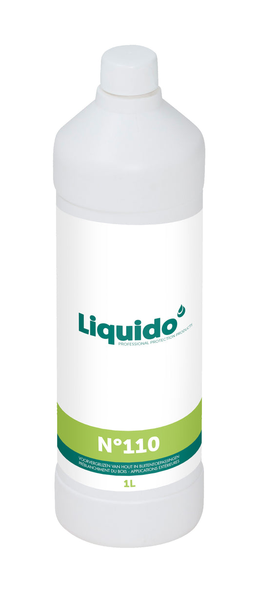 Liquido n°110 - Voorvergrijzer voor hout in buitentoepassingen - kleur 010