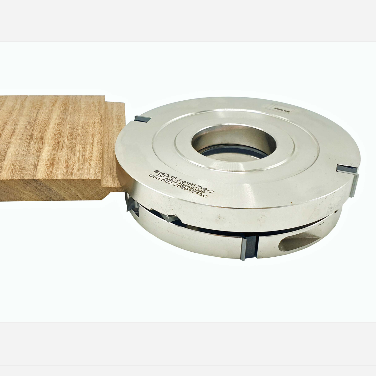 Tand en groef messenkopset