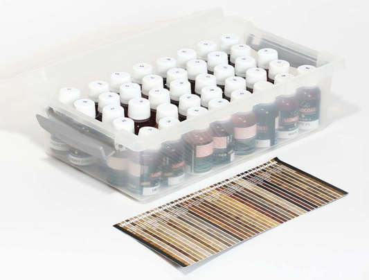 Rubio Monocoat Oil + 2C Comp. A stalen set 40 kleuren 20ml