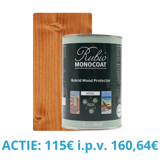 Rubio Monocoat Hybrid Wood Protector kleur Royal
