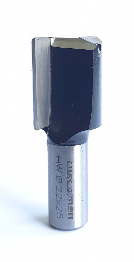 HW bovenfrees recht D22*25*12 Z2 TL58