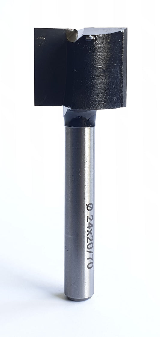 HW bovenfrees recht D24*20*8 Z2 TL70