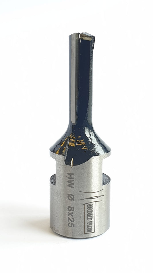 HW bovenfrees recht D8*25*M12*1 Z2 TL60