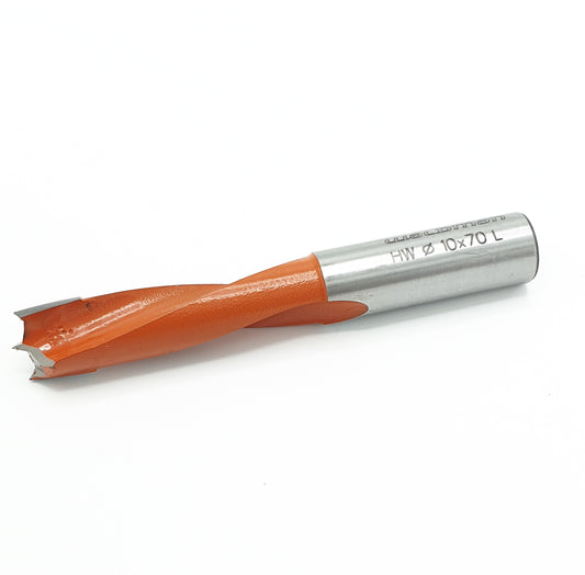 HW deugelboor D10*35*10 TL70 Z=2+2v