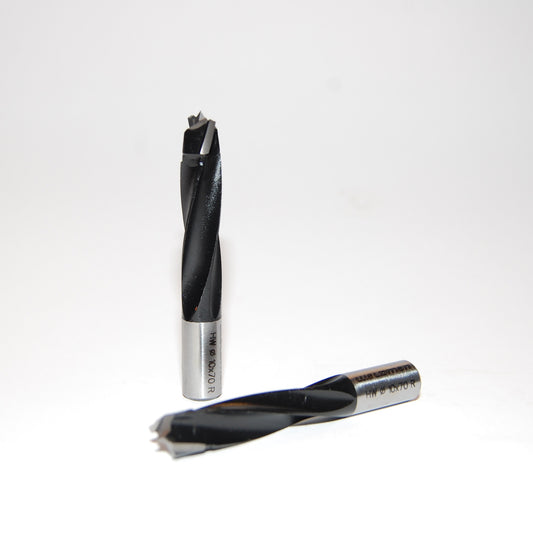 HW deugelboor D10*43*10 TL70 Z=2+2V met Rückenführung
