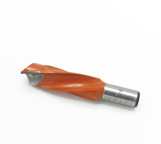 HW deugelboor met Rückenfuhrung D14*43*10 TL70.0 Z=2+2v
