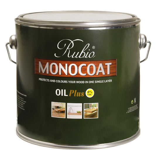 Rubio Monocoat Oil + 2C - comp. A - Goldlabel - Smoke- metalen blik 2.75 L