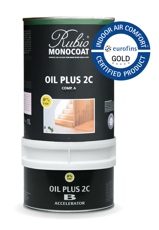 Rubio Monocoat Oil + 2C set - Goldlabel blik set 1.3 L