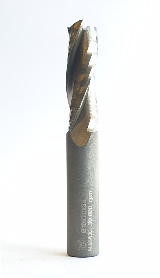 VHW spiraalbovenfrees Kolf 10mm Z=3 R POS