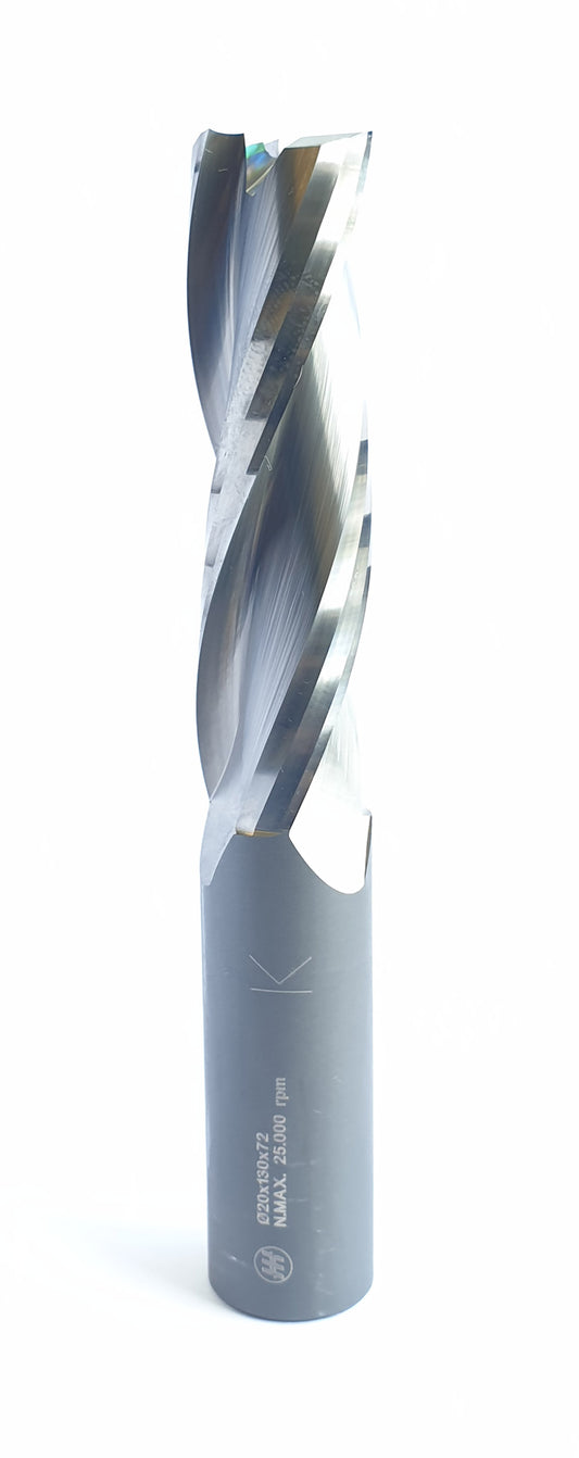 VHW spiraalbovenfrees Kolf 20mm Z=3 R POS